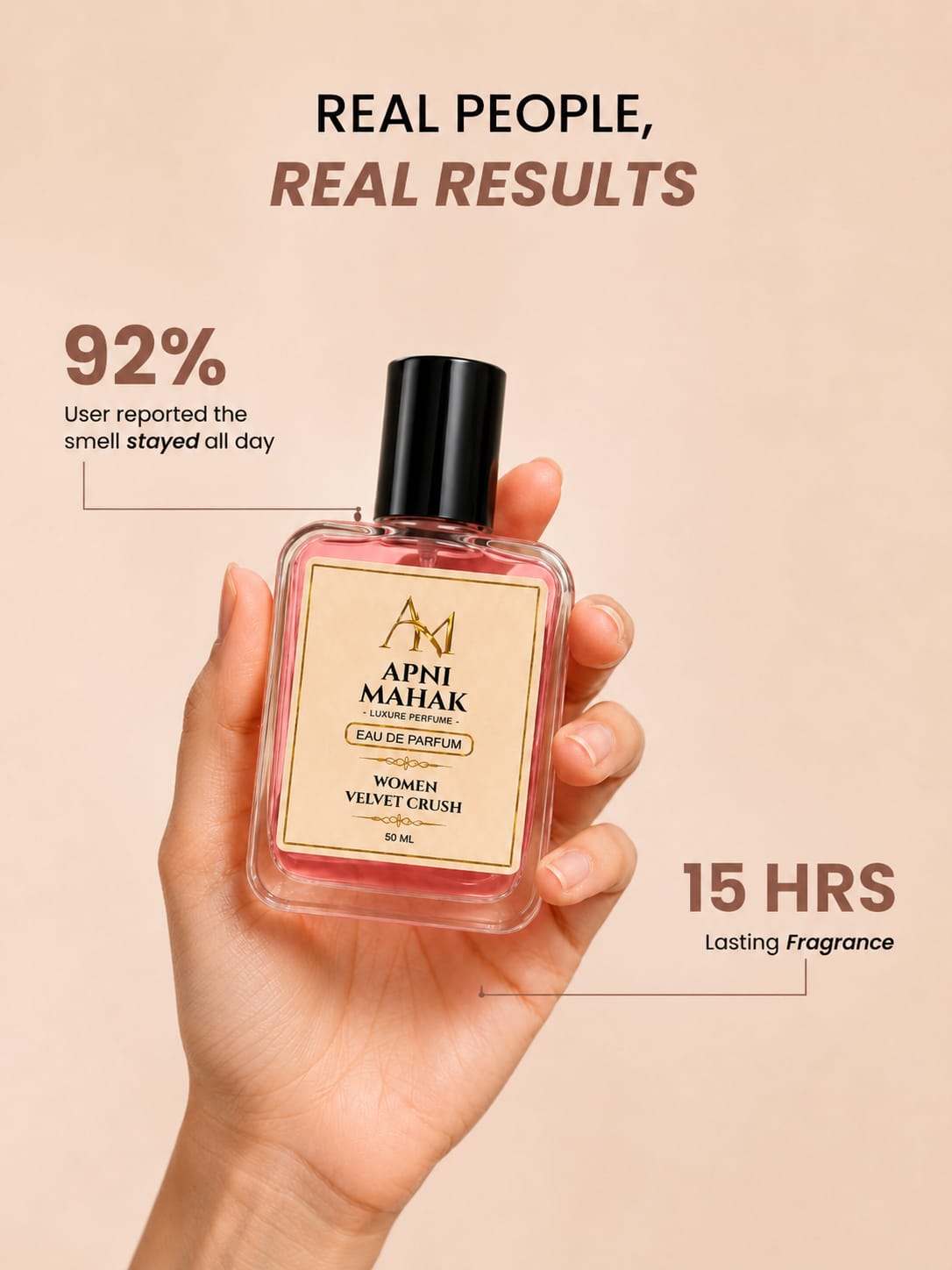 Apni Mahak Velvet Crush Eau De Parfum for Women 50ml Luxury Perfume
