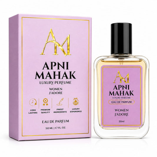 Apni Mahak J’ADORE Eau de Parfum for Women 50ml Luxury Perfume